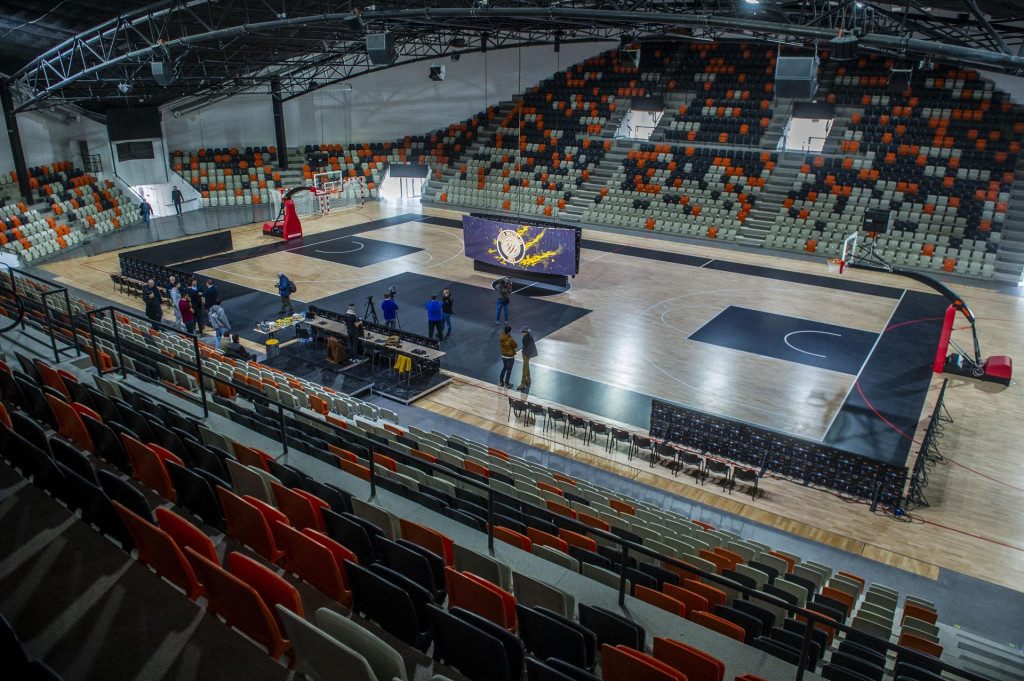 Hala Pasienky, ktorá patrí basketbalovému klubu Inter Bratislava, ktorý sa po novom premenuje. FOTO: TASR/J. Kotian