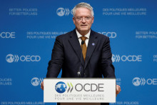Generálny tajomník OECD Mathias Cormann. FOTO: Reuters