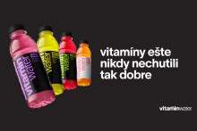 Značka nápojoov Vitaminwater má novú vizuálnu identitu a rozšírila portfólio o dve nové príchute.