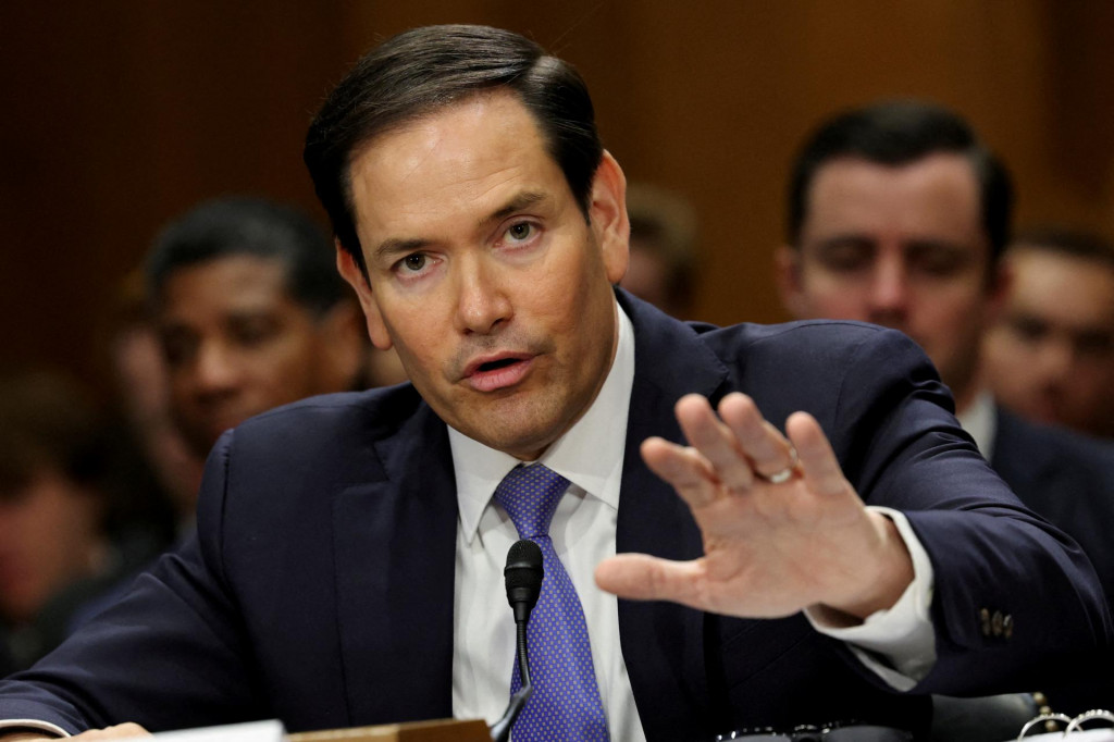Americký minister zahraničných vecí Marco Rubio. FOTO: Reuters