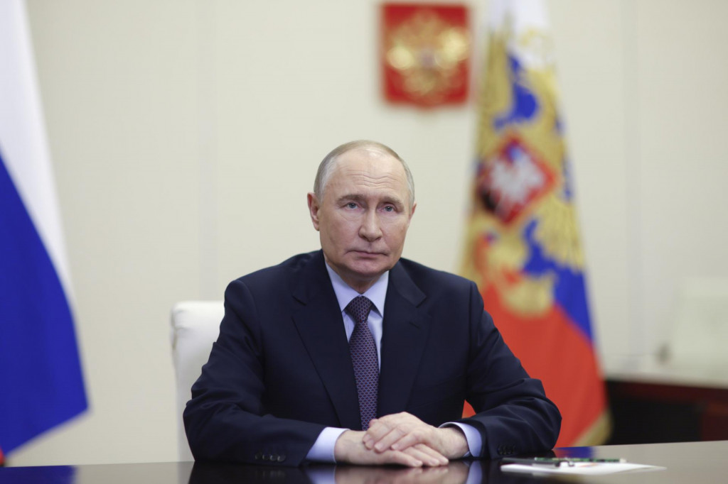 Ruský prezident Vladimir Putin. FOTO: TASR/AP