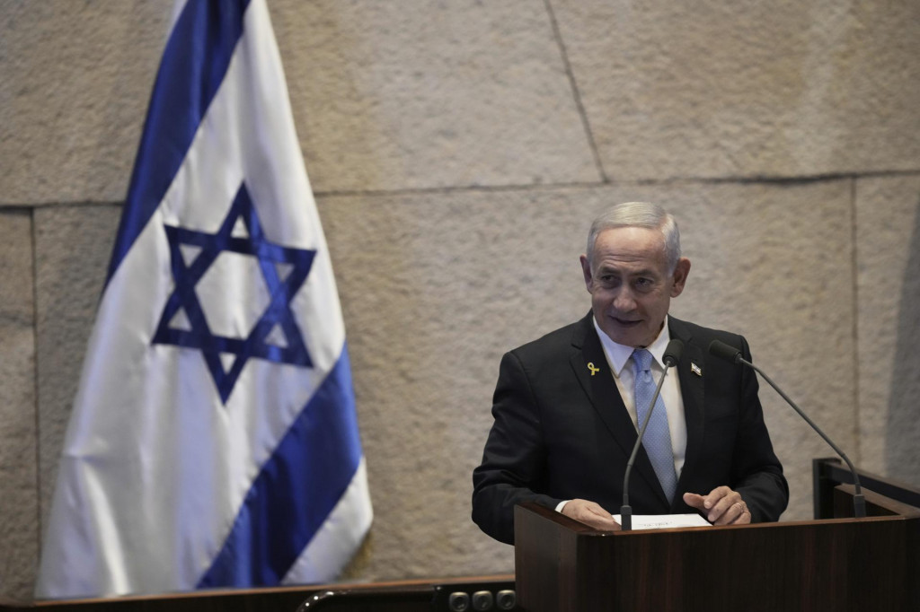 Izraelský premiér Benjamin Netanjahu. FOTO: TASR/AP