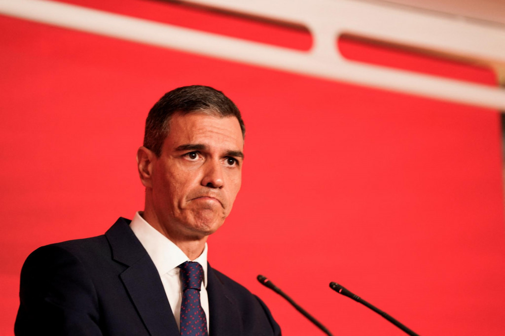 Španielsky premiér Pedro Sánchez. FOTO: Reuters