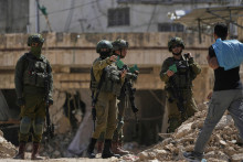 Izraelskí vojaci. FOTO: TASR/AP