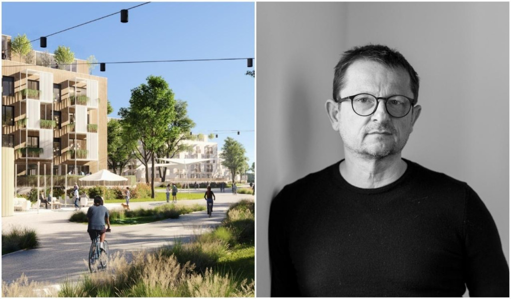 Architektonicke študio Siebert+Talaš stoji za rezidenčnou štvrťou, ktorá ubytuje 50-tisíc ľudí. FOTO: Starland Holding/Matej Fabianek