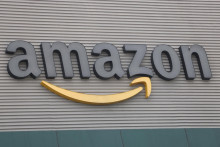 FILE PHOTO: A view shows the logo of Amazon at the Amazon Fulfillment Center during a media tour ahead of the holiday season in Tepotztlan, Mexico, December 13, 2023. REUTERS/Gustavo Graf/File Photo FOTO: Gustavo Graf Maldonado