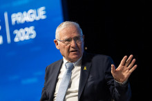 Generál izraelského letectva vo výslužbe Amos Yadlin vystúpil uplynulú sobotu na panelovej diskusii o Blízkom východe na konferencii Globsec v Prahe. FOTO: GLOBSEC