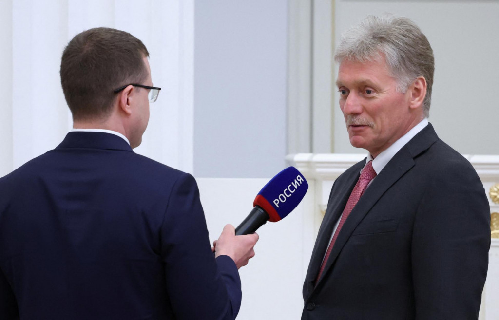 Hovorca Kremľa Dmitrij Peskov. FOTO: REUTERS