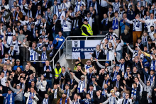 Fanúšikovia Fínska. FOTO: X