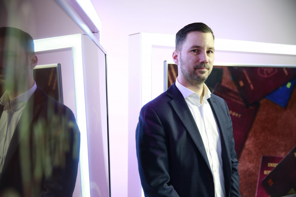 Lukáš Parízek je predsedom Rady slovenských exportérov a zakladateľom konferencie Visegrad 4 Business. FOTO: HN/Matej Duman