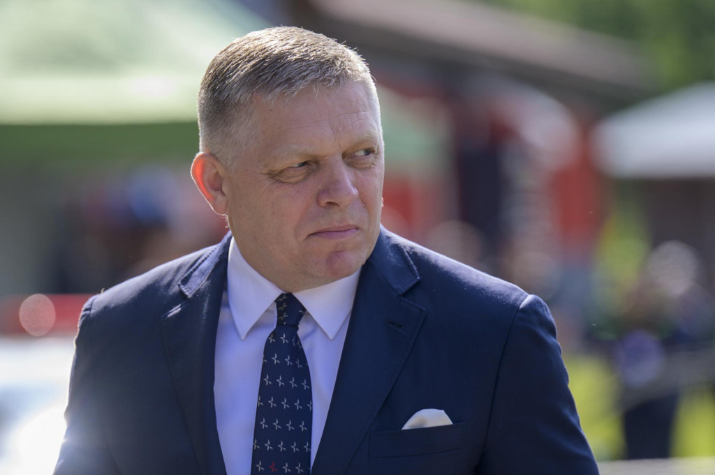 Premiér Robert Fico. FOTO: TASR/Veronika Mihaliková