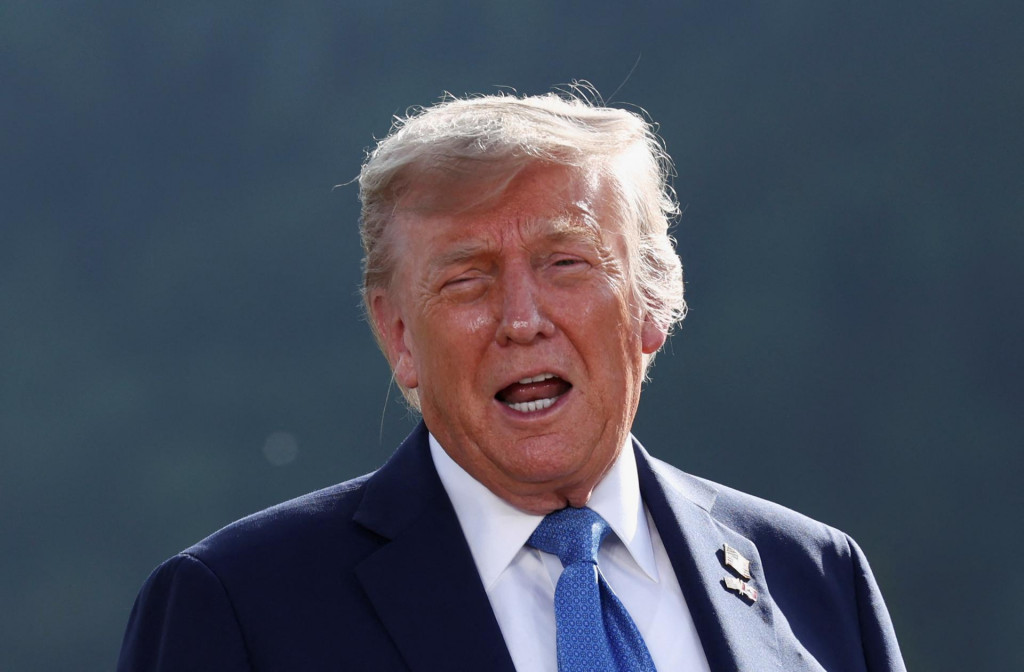 Donald Trump na stretnutí G7 v Kanade. FOTO: REUTERS