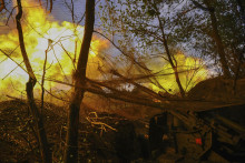 Ukrajinskí vojaci. FOTO: TASR/AP