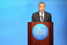 Čínsky minister zahraničných Wang I. FOTO: Reuters