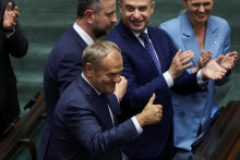 Poľský premiér Donald Tusk. FOTO: REUTERS