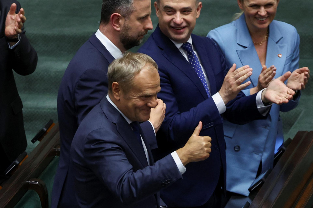 Poľsk&yacute; premi&eacute;r Donald Tusk. FOTO: REUTERS