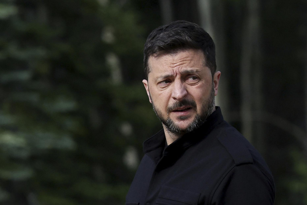 Ukrajinský prezident Volodymyr Zelenskyj. FOTO: TASR/AP