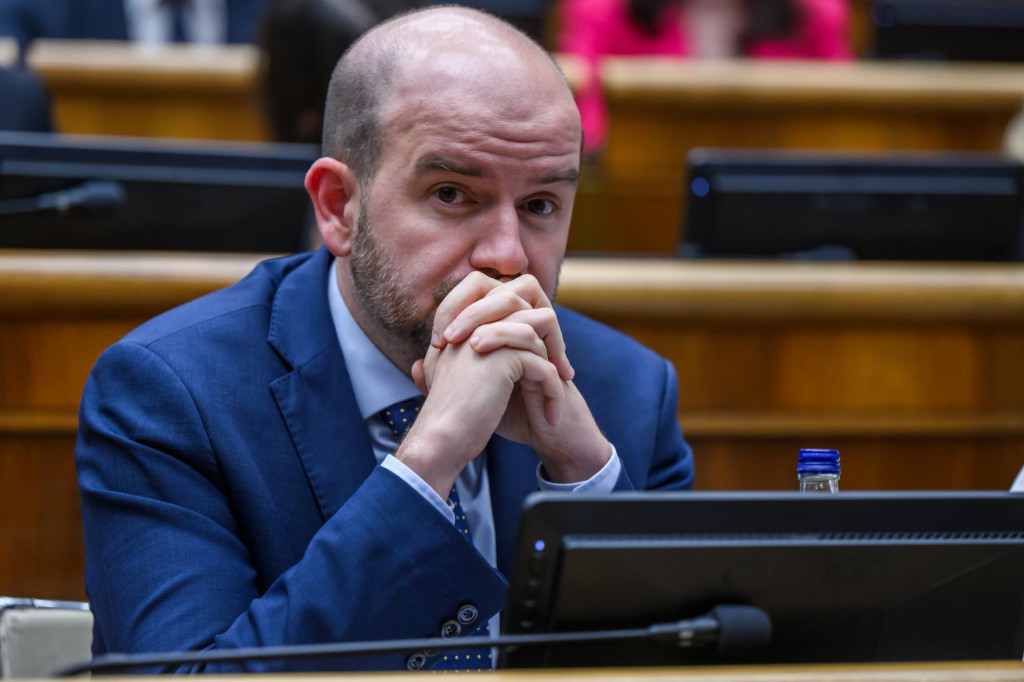 Poslanec parlamentu Martin Dubéci (Progresívne Slovensko). FOTO: TASR/Jaroslav Novák