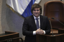 Argentínsky prezident Javier Milei. FOTO: TASR/AP