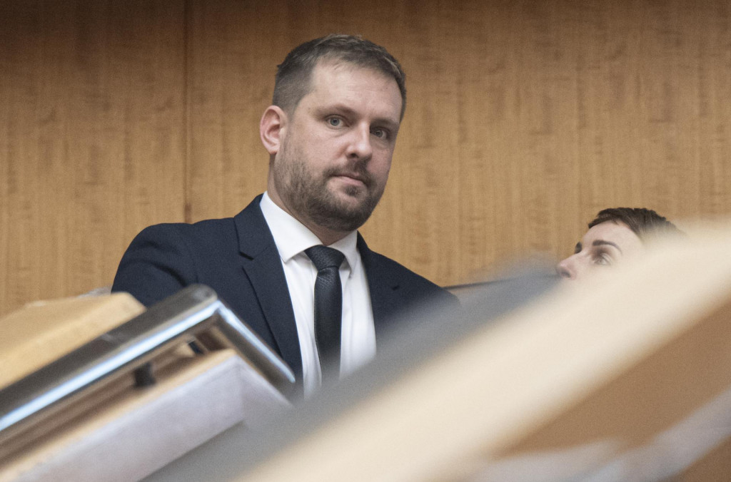 Na snímke minister zdravotníctva Kamil Šaško (Hlas). FOTO: TASR/Martin Baumann