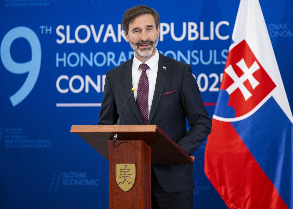Minister zahraničných vecí a európskych záležitostí Juraj Blanár. FOTO: TASR/Jakub Kotian