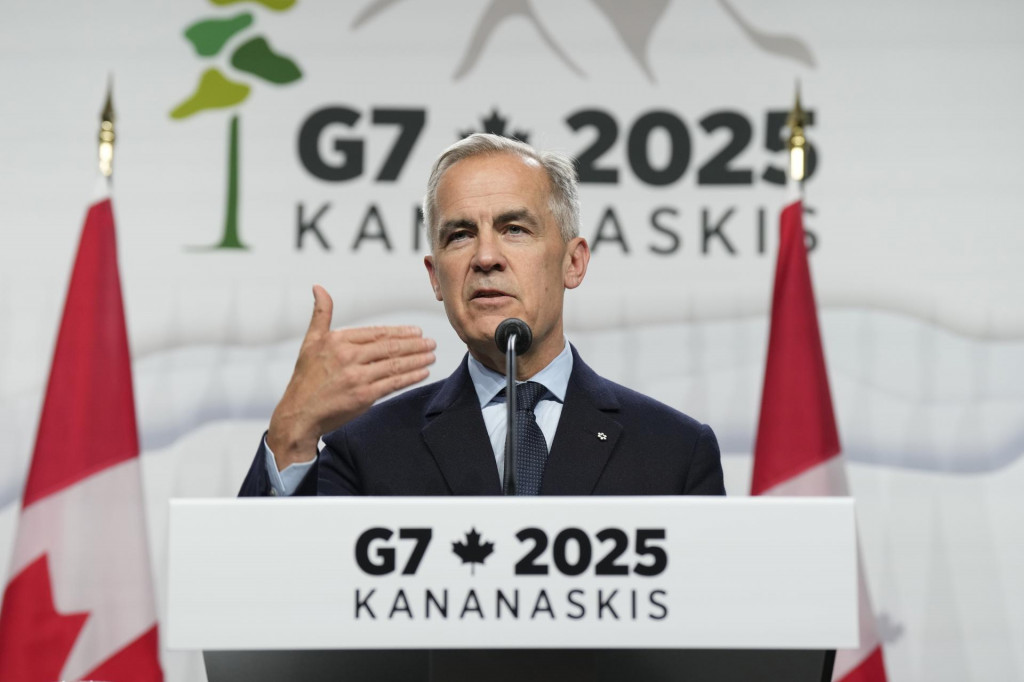 Kanadský premiér Mark Carney. FOTO: TASR/AP