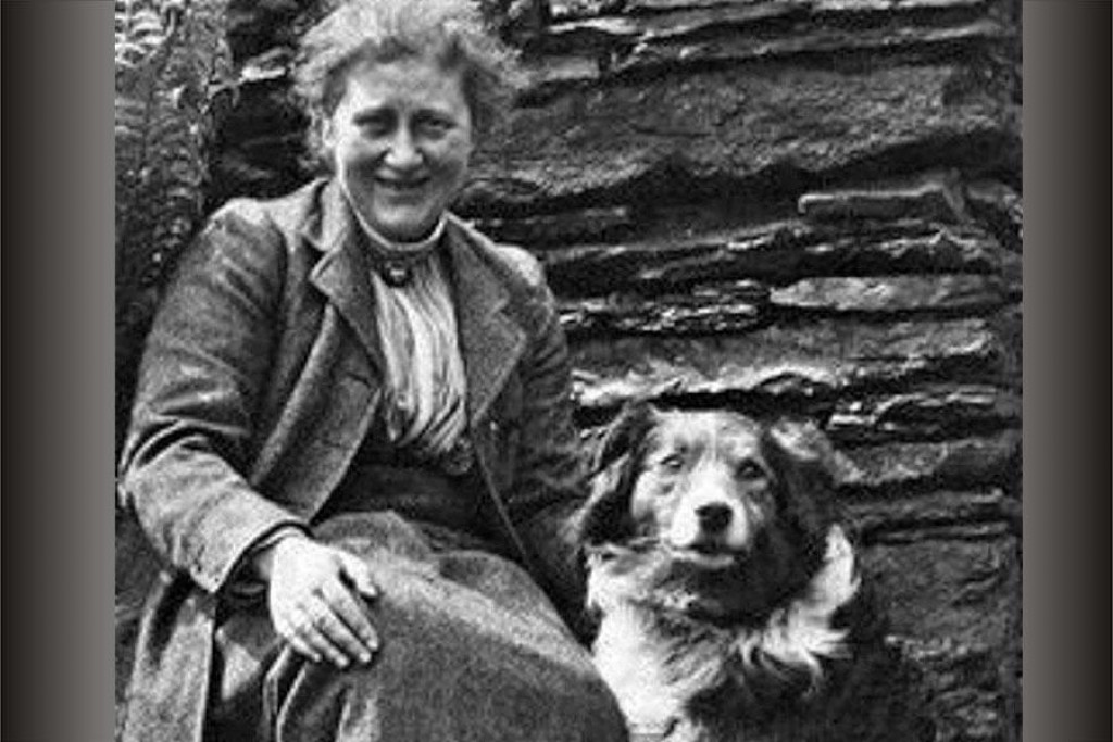 Britská spisovateľka a ilustrátorka Beatrix Potterová (1866 – 1943)