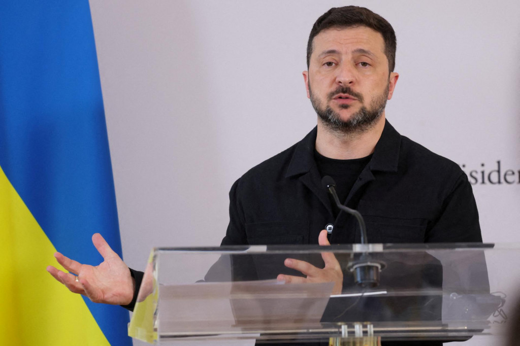 Ukrajinský prezident Volodymyr Zelenskyj. FOTO: Reuters