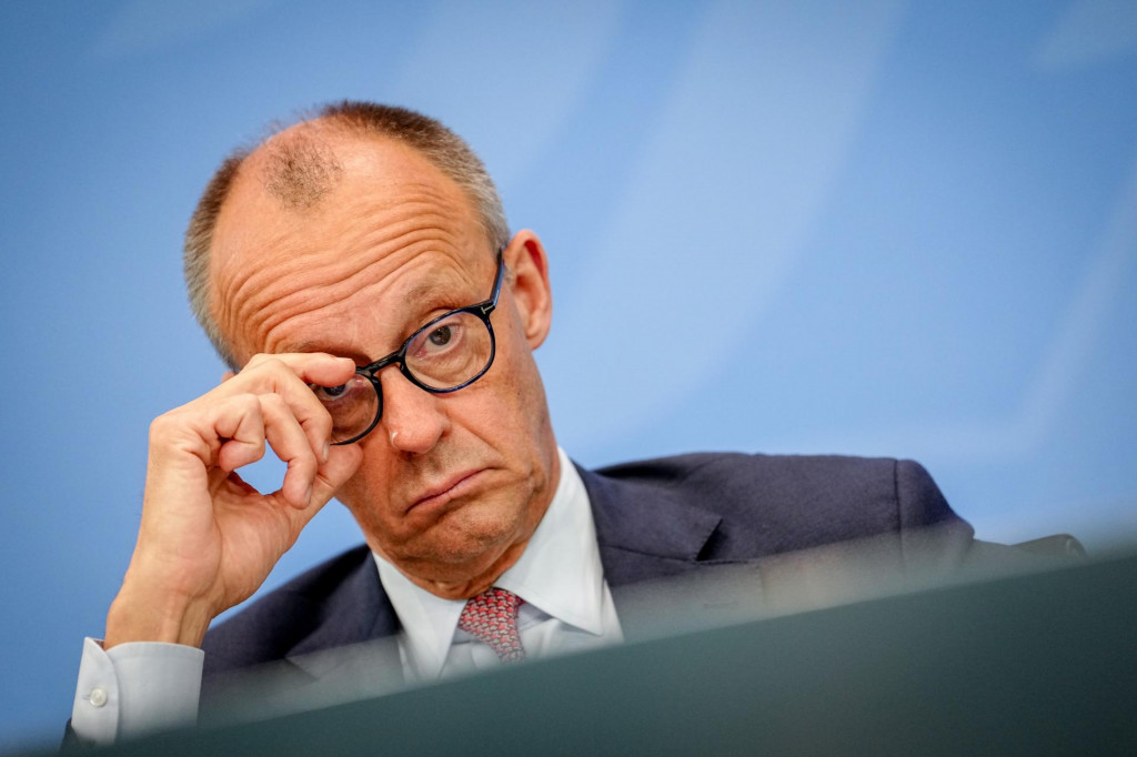 Nemeck&yacute; kancel&aacute;r Friedrich Merz. FOTO: TASR/AP
