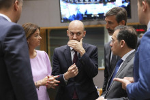 Zasadnutie ministrov zahraničných vecí členských štátov EÚ v Bruseli 23. júna 2025. FOTO TASR/AP
