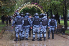 Ruská polícia. FOTO: Reuters