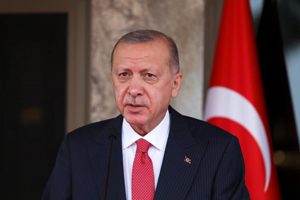 Turecký prezident Recep Tayyip Erdogan. FOTO: Reuters
