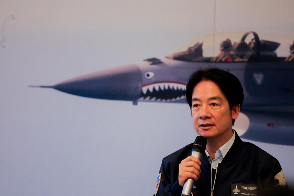 Taiwanský prezident Laj Čching-te. FOTO: Reuters