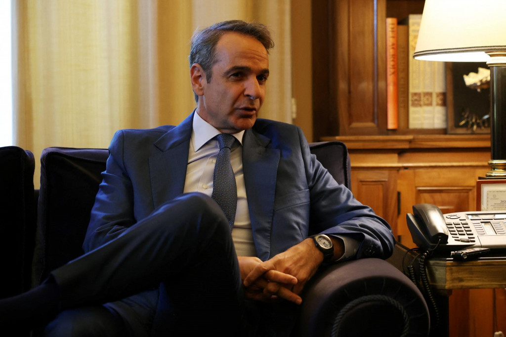 Grécky premiér Kyriakos Mitsotakis. FOTO: Reuters