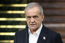 Iránsky prezident Masúd Pezeškján. FOTO: REUTERS