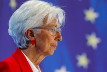 Šéfka Európskej centrálnej banky Christine Lagardová.

FOTO: REUTERS
