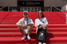 Gabriela Kaňová a Matej Oškerský sa tento rok v Cannes zúčastnili súťaže Young Lions.