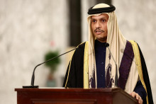 Katarský premiér Muhammad bin Abdarrahmán Ál Sání. FOTO: Reuters