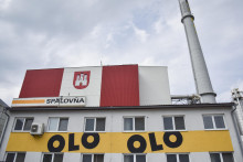 Na snímke spažovňa odpadu OLO 2. mája 2018 v Bratislave. FOTO TASR