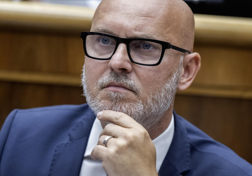 Opozičn&yacute; poslanec N&aacute;rodnej rady Branislav Gr&ouml;hling (SaS). FOTO: TASR/Martin Baumann