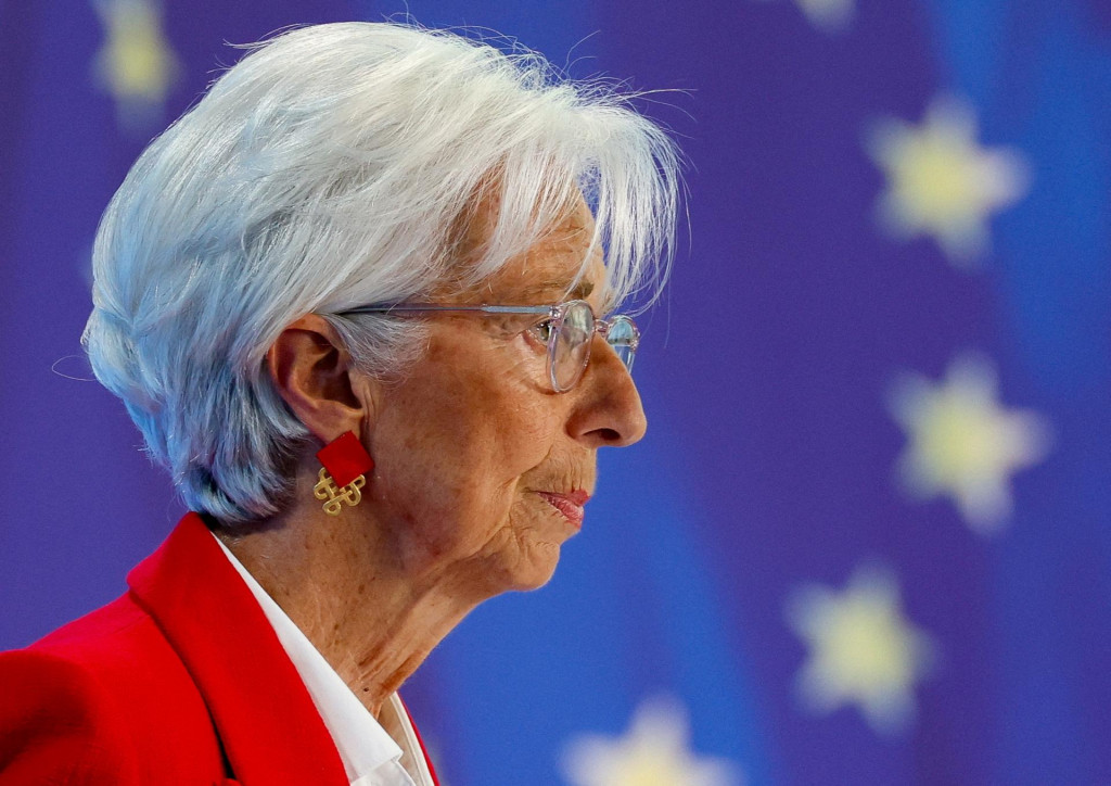 Šéfka Európskej centrálnej banky Christine Lagardová.

FOTO: REUTERS