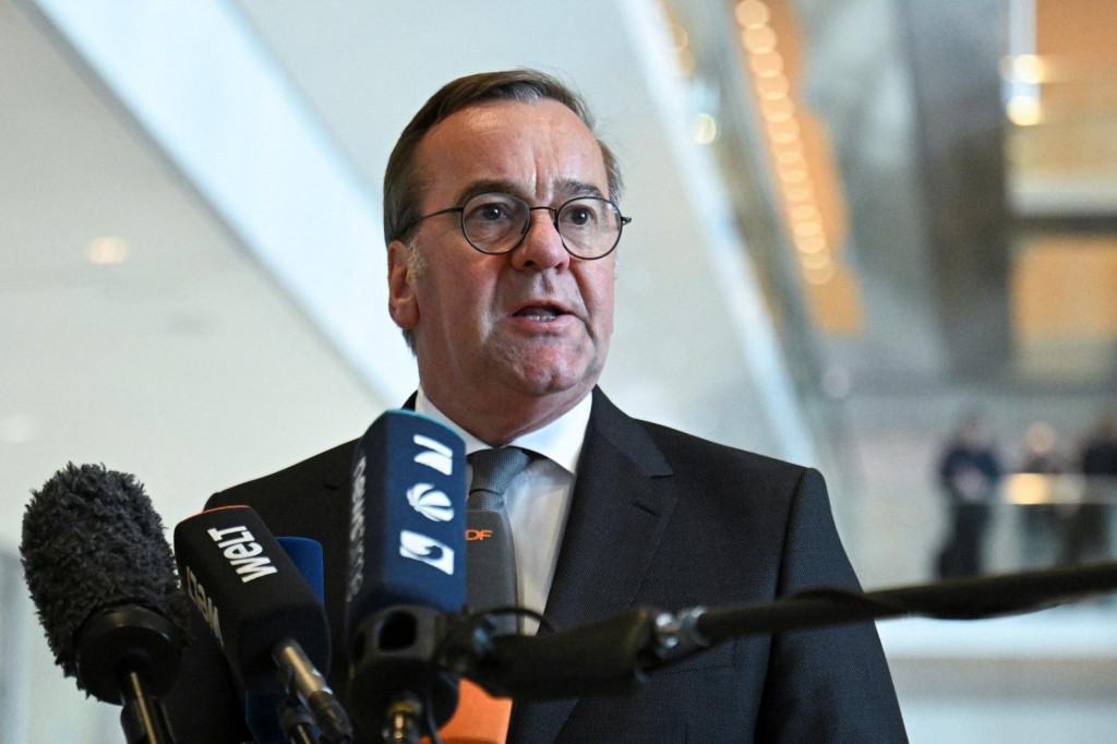 Nemecký minister obrany Boris Pistorius. FOTO: Reuters