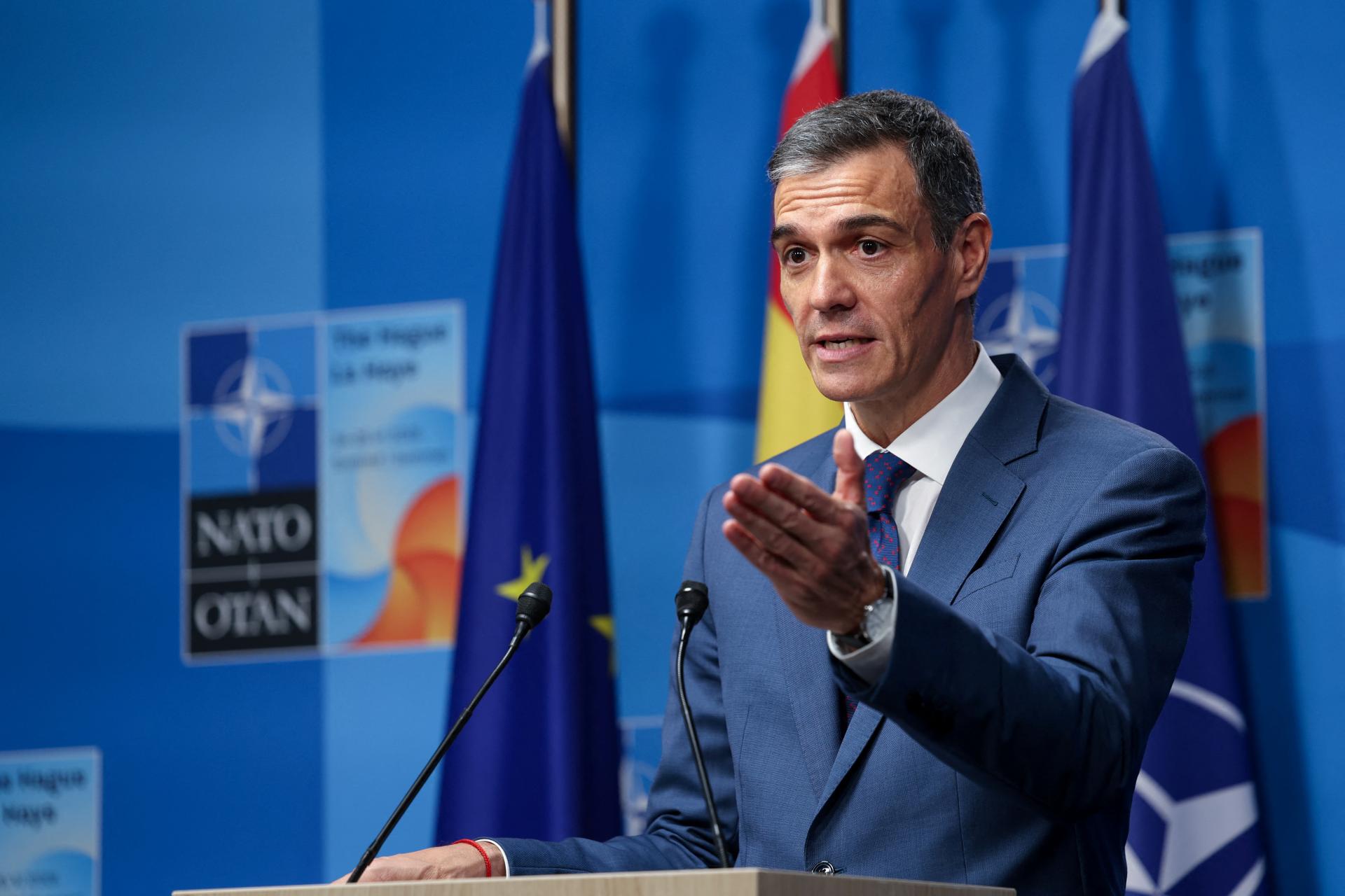 Španielsko nebude navyšovať obranné výdavky nad dve percentá HDP, vyhlásil Sánchez