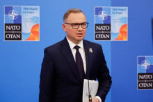 Končiaci poľský prezident Andrzej Duda. FOTO: Reuters