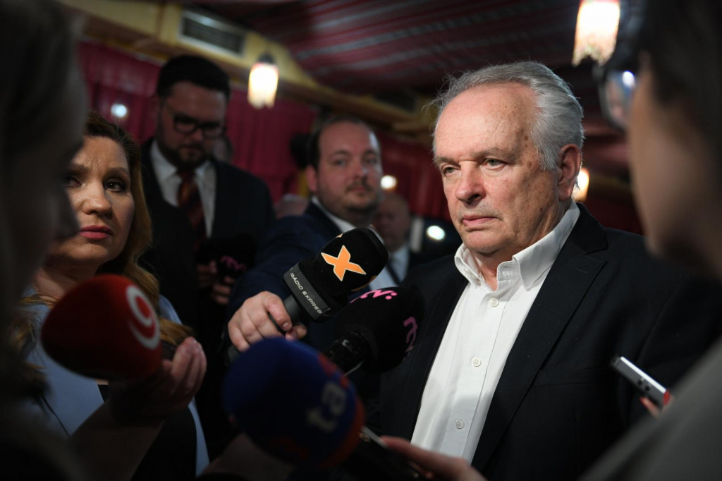 Miroslav Radačovský prišiel do parlamentu ako náhradník za Rudolfa Huliaka. FOTO: HN/Katarína Kincelová