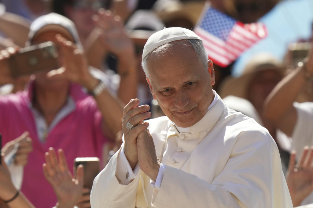 Pápež Lev XIV. FOTO: TASR/AP