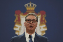 Srbský prezident Aleksandar Vučič. FOTO: TASR/AP