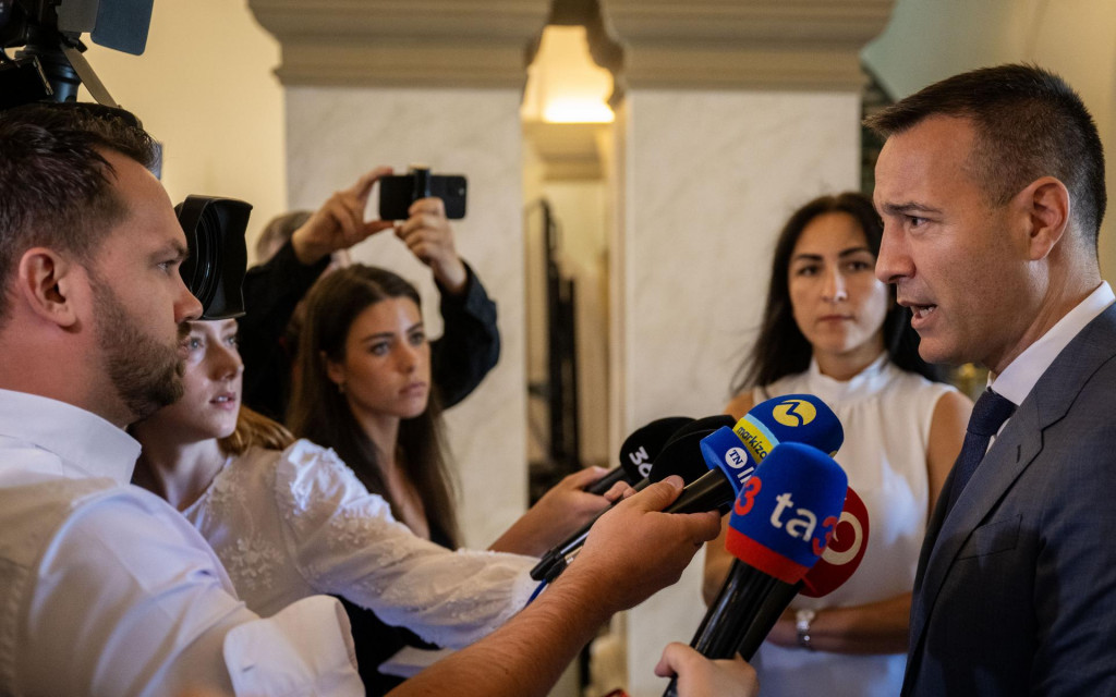Na snímke minister školstva, vývoja, výskumu a mládeže Tomáš Drucker. FOTO: TASR/J. Kotian
