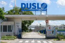 Spoločnosť Duslo a. s. v meste Šala.