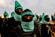 Palestínski militanti Hamasu. FOTO: Reuters